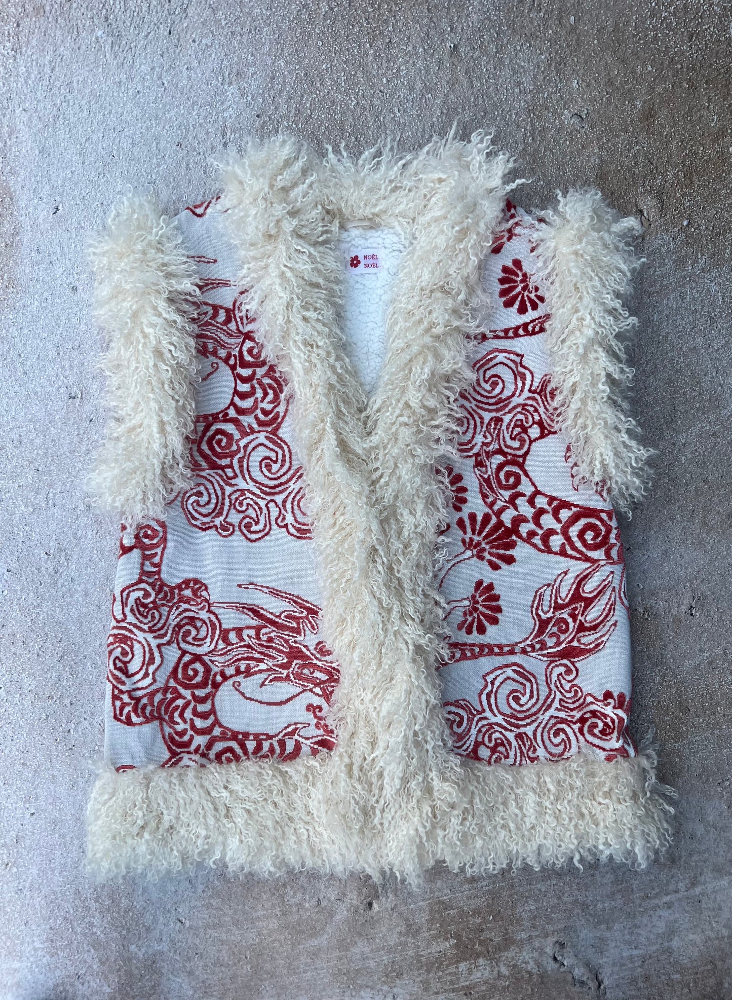 Dragon Gilet | Ecru