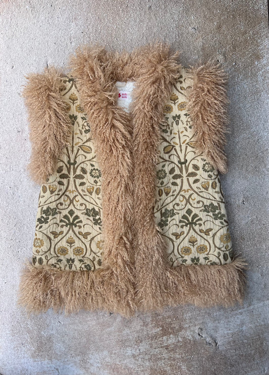 Flora Gilet | Beige