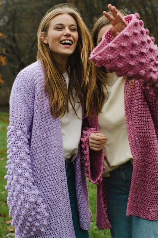 Cardigan Knots - Lilac