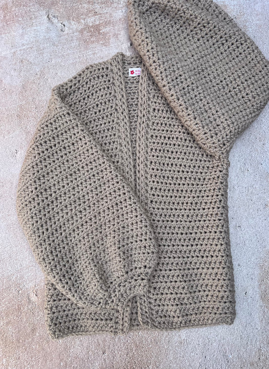 Cardigan Balloon | Beige